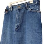 Wrangler Vintage  Blue Jeans Straight Leg Size 16 Misses Photo 2