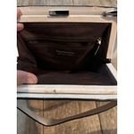 Adrienne Vittadini Vintage  Women's Cream & Black Zebra Print Shoulder Bag Photo 7