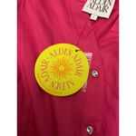 ALDEN ADAIR Hot Pink Button Front Puff Sleeve Mini Dress Size L Size L Photo 10