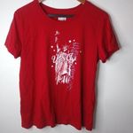 Kohls L Statue Lady Liberty Red White Top Size L Photo 0
