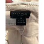Women's Ann Taylor Factory Beige Ankle & Cropped Jeans Size 10 Photo 8