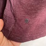 Lululemon  Sattva‎ Pullover Bordeaux Drama Merino Wool Bow Sweatshirt 6 Photo 2
