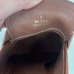 Jeffrey Campbell  sz9 Beffany dark brown loafer heels clog slip on chain buckle Photo 5