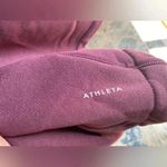 Athleta  Workout Hoodie Athleisure Plum Zip Barre Hiking Athletic Tennis Winter Photo 6