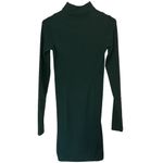 Balance Athletica Womens Small Emerald Green Vitality High Neck Zip Thumb Holes Photo 2
