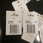 l*space πL*π Pointelle Rib Bikini Set - Gizelle Top + Desi Bottom ~ White L NWT Photo 11