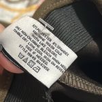 ZEZA B size XL olive green split hem faux suede pull on leggings elastic waist Black Photo 8