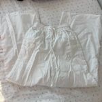Princess Polly White Linen Pants Photo 1