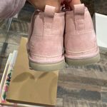 UGG Lace Up Suede Boots Booties Pink Photo 5