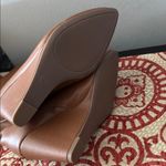 A New Day Cognac Brown Wedge Ankle Boots Photo 4
