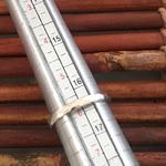 Silpada  Sterling Silver Hammered Stacking Ring Size 6 Photo 5