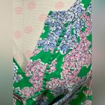 Crown & Ivy Green Icon Peasant Blouse- Hydrangea Print - XL -NWT -Style 726X051 Photo 1