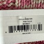 Steve Madden Cicilla Pink Tulle Sleeveless Sweater Size Large Photo 4