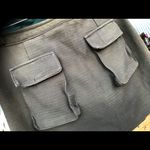 Y2k rubberized camo mini skirt Green Photo 3