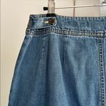 Eddie Bauer  Blue Denim Skirt Photo 5