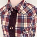 BKE  Buckle Plaid Button Up Shirt Size Large Photo 2