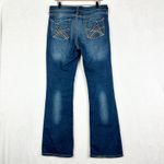 Ariat  Women's Boot Cut Jeans Size 31 Western Contrast Stitch Rodeo Mid Rise Photo 1