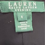 Lauren Ralph Lauren Black Long Sleeve Evening Gown Size 6 Formal Photo 8
