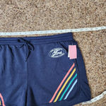 Women’s Ford Motorsport Fleece Shorts Size XXL Navy Blue NWT Photo 3