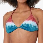 The Bikini Lab [] NWT Patriotic Standard Dip Dye Triangle Bikini Top-small Photo 7