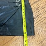 ZARA  | Faux Leather Side Buckle MOTO Mini Skirt NWT Size S Photo 11