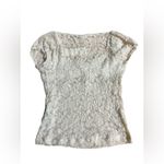 Urban Outfitters  Women's Ivory Lace Floral Crop‎ Top Size S Photo 9