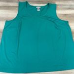 Catherines Green Tank Size 3X 26/28, pit to pit is 26, length is 29 Photo 0