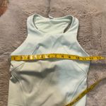 Lululemon Invigorate Train Tank‎ Size 0 Lime Green Athletic Workout Photo 4