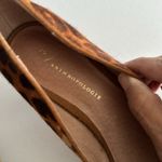 Anthropologie Imogen Block Heel Animal Print Size 6.5 Calf Hair Photo 1