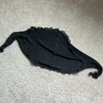 Pleated scarf+ shrug. One size Black Photo 4