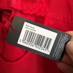 Lovehoney Red Lace Tulle Corset Bodysuit Garter Straps Plus Size 3X 4X Photo 5