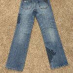 BDG Loose Straight Jean - Embroidered Crossword NWT Photo 5