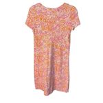 Lilly Pulitzer Kelsea Dress in Ten Speed Bicycle Print Sz XS Orange Pink Photo 1