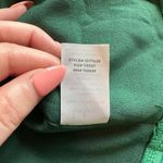 Lulus Sleek Favor dark green satin cut-out tank top size XL NWT Photo 6