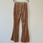 belle du jour Juniors' Pull On Flare Velour Pants Photo 4
