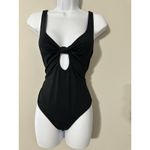 Eberjay Eberjey So Solid Calysta One Piece Swimsuit Black EUC Size L Photo 2