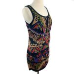 Free People  Aztec Embroidered Dress Size 6 Photo 3