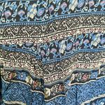 Bongo NWT  Juniors Woven Pleated Printed Top - Size: Medium Photo 4