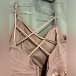 Trixxi Lavender Sequin Petal-Skirt Gown Photo 7