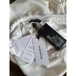 retrofete Abilene Beaded Off The Shoudler Maxi Dress White Womens Size Small Photo 12