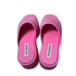 Steve Madden  Pink Slinky-J Platform Slide Sandals Women's Size 8 Chunky Heel Photo 1