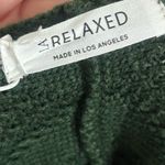 LA Relaxed • Green Cable Knit Infinity Scarf Photo 3