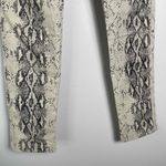 easel  Women's Snake Print Skinny High Waisted Pull On Pants Medium Photo 3