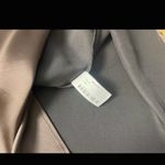 ZARA SATIN LACE MIDI DRESS XS Photo 8