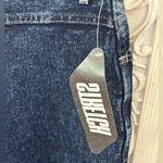 Vintage 80s 90s deadstock dark acidwash highwaist mom jeans tappered stretch 10 Photo 4