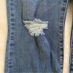 Indigo Blue  Maternity Ankle Cropped  Jeans in Classic Blue Photo 8