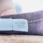 Alexander Wang Purple Brown V‎ Neck Long Sleeve Casual Shirt Women's Size Med Photo 5