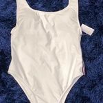 Xhilaration NWOT WHITE 1 pc swimsuit M Photo 2