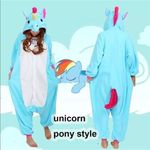Adult Plush Animal Pajama Jumpsuit Costume Photo 1