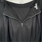 Charlotte Russe  Shimmer Pleated Mini Skirt Women M Metallic Black Dark Academia Photo 7